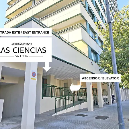 Apartamentos Las Ciencias F Valencia Exterior foto
